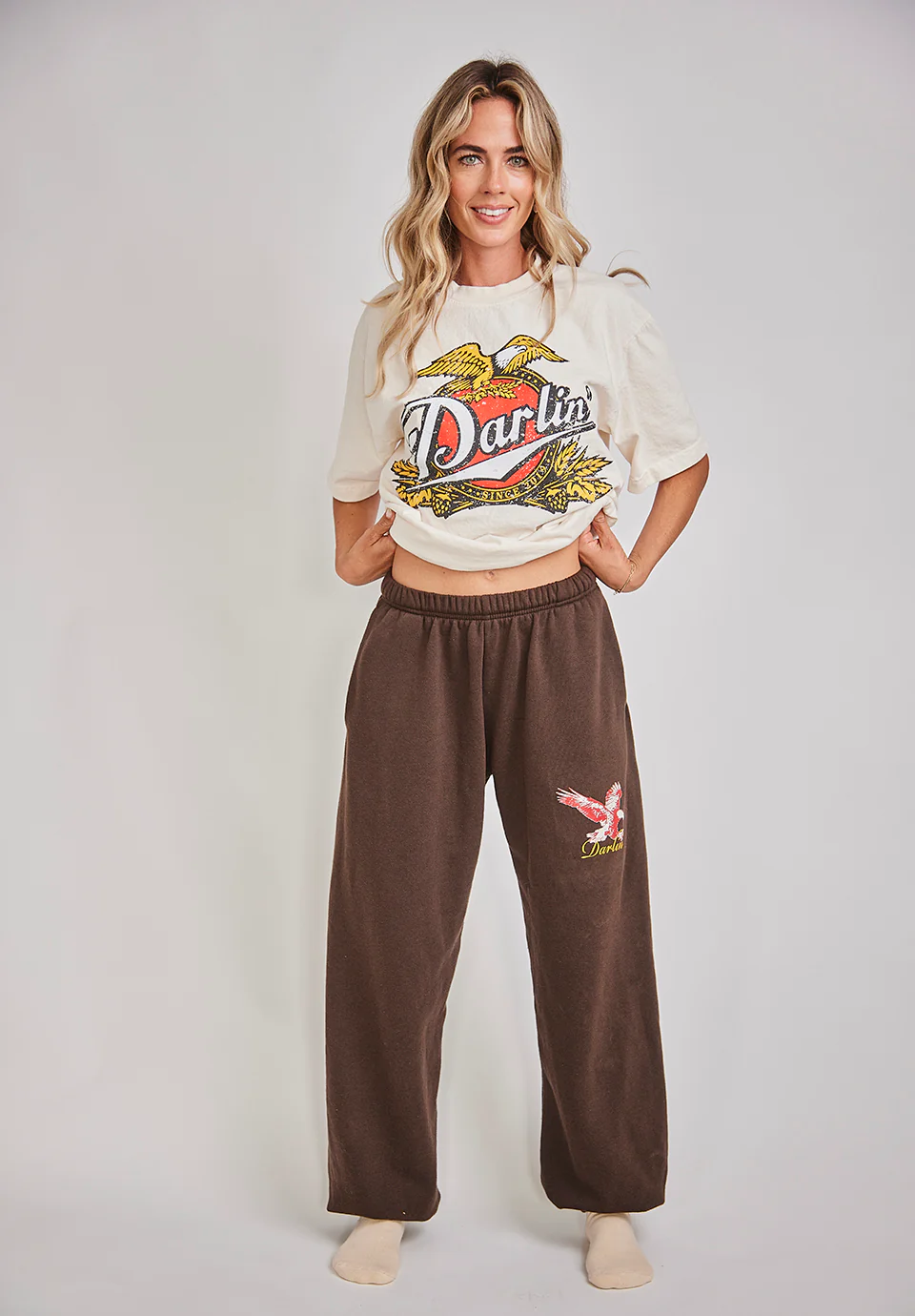 Darlin' Short Sleeve - Creme - Image 4