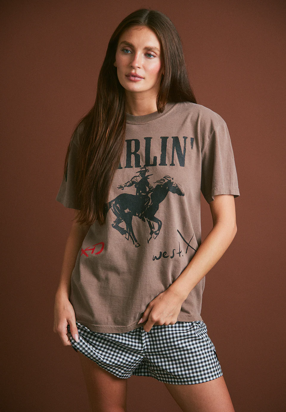 HORSEMAN Short Sleeve - Brown - Image 4