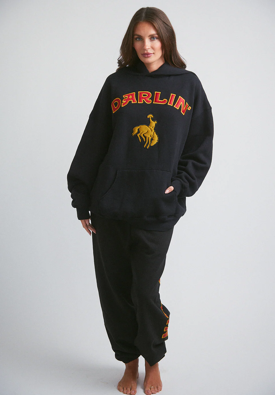 Rider Oversized Hoodie - Black - Image 4