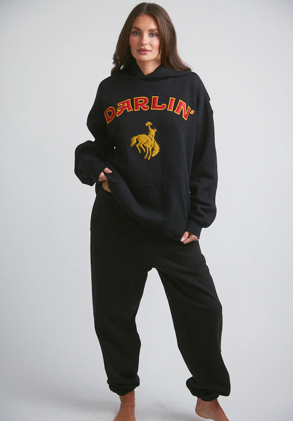 Rider Oversized Hoodie - Black - Image 5