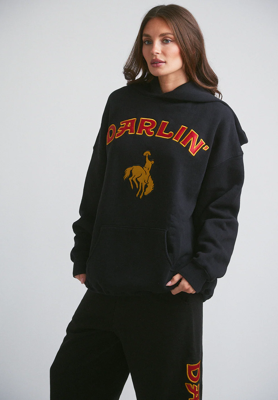 Rider Oversized Hoodie - Black - Image 6