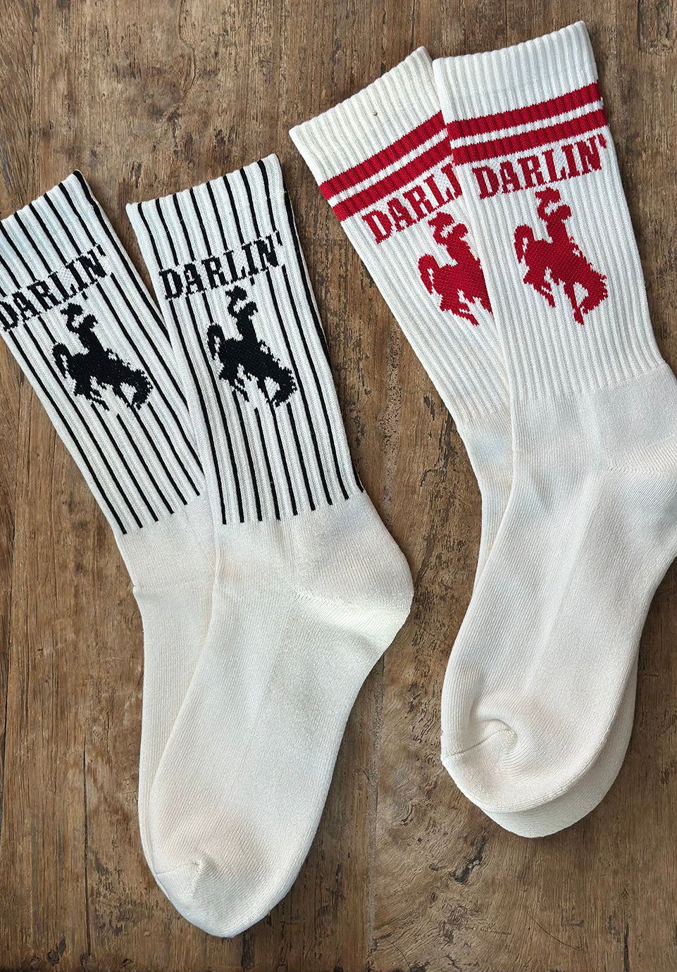 Roundup Sock - Pinstripe Black - Image 3