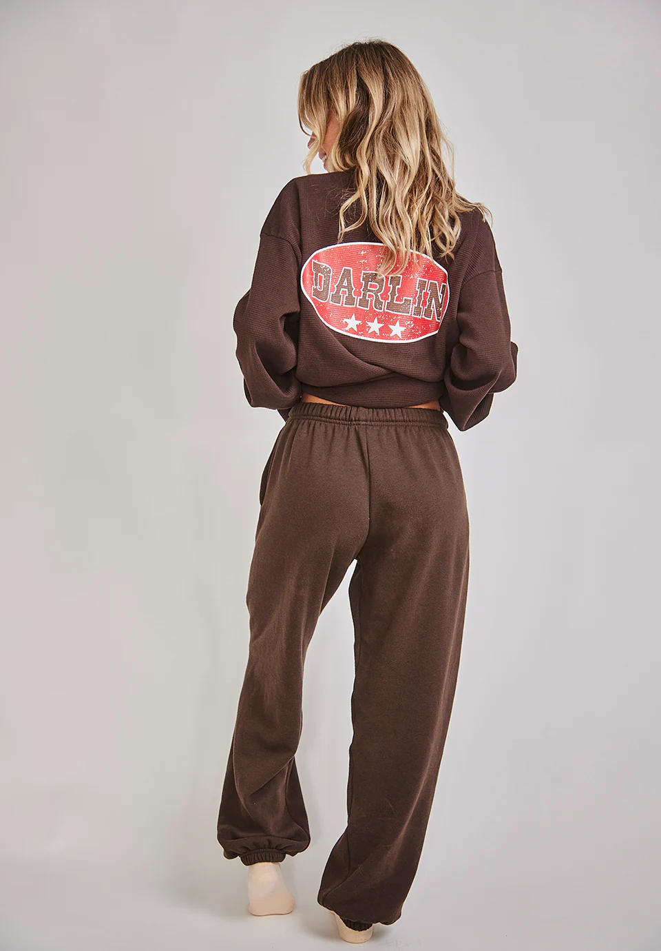Sweatpants Plush - Brown - Image 5