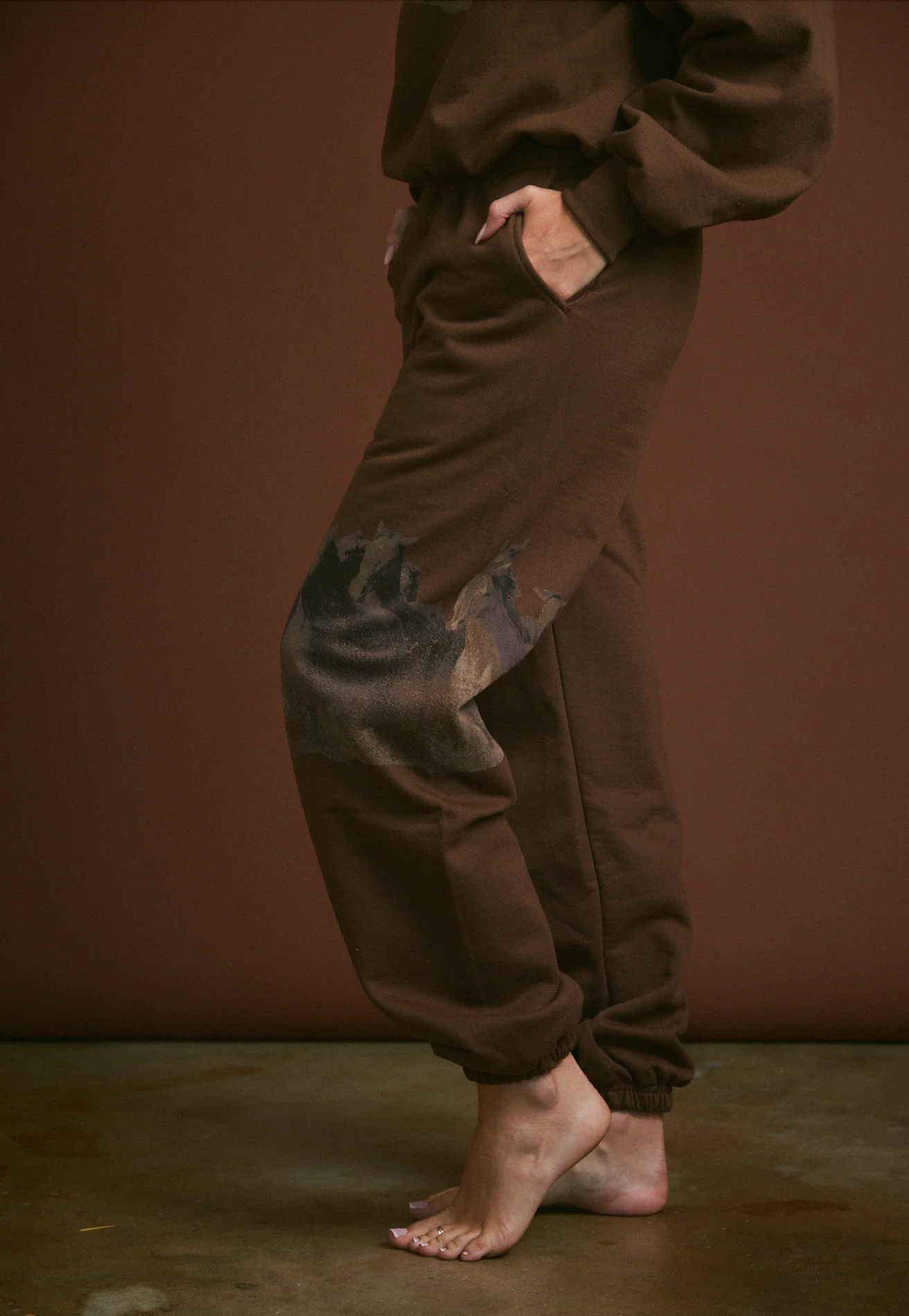 WILD HORSE Sweatpants - Tobacco - Image 3