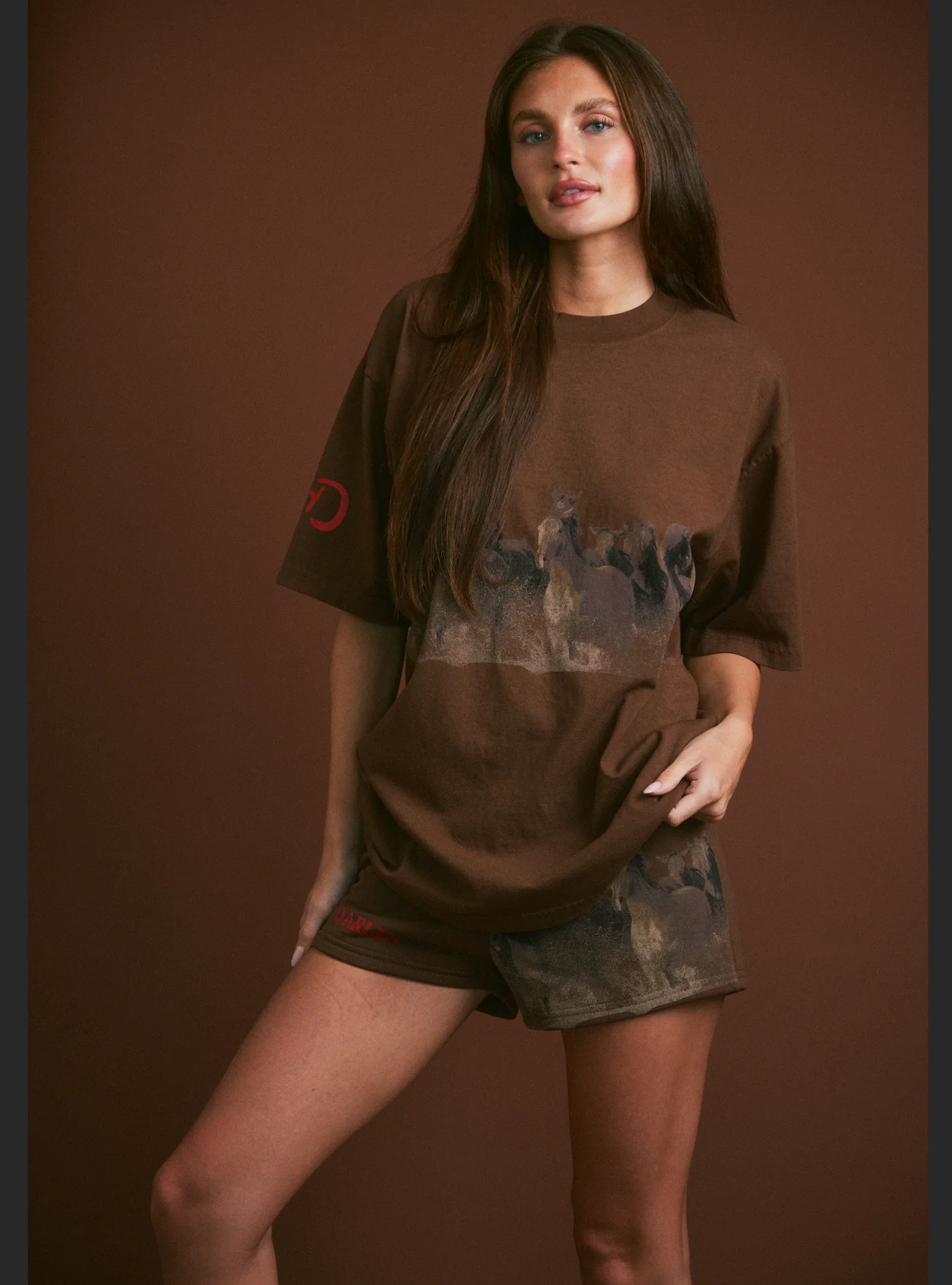 WILD HORSE Sweatshorts - Tobacco - Image 3